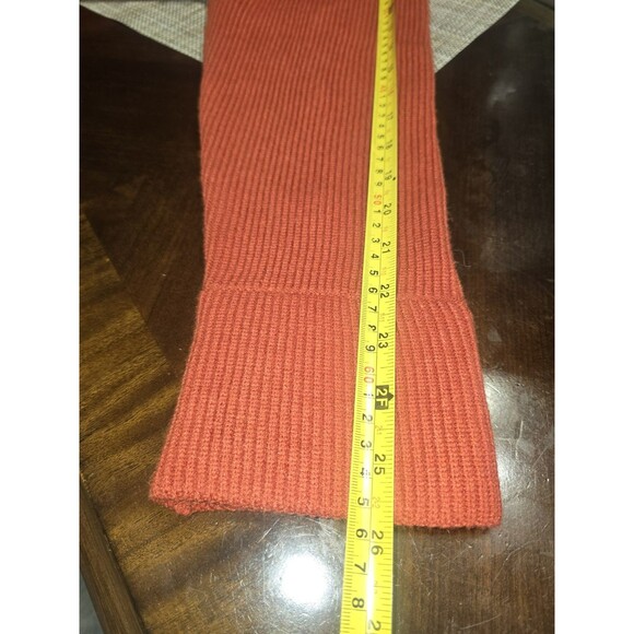 BTFBM Rust Orange Half Zip Ribbed Sweater Women’s Size Sm NWT Collared Knit Fall - Picture 13 of 15